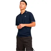 Jack & Jones Polo De Manga Curta Hass Logo