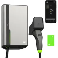 Green Cell Carregador De Carro Elétrico Wallbox Habuden 22kw 32a 5m Cable Nfc