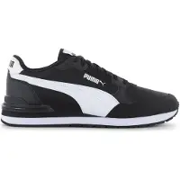 Puma Sapatilhas baixas 'ST Runner v4' preto / branco