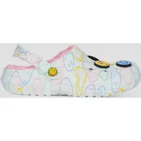 Crocs Tamancos Smiley Classic Lined Clog mulheres - Branco - 45 / 46