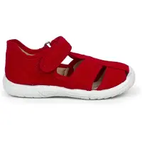 Pisamonas Sapato de primeiros passos vermelho