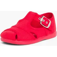 Pisamonas Sapato de primeiros passos vermelho