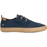 Pepe Jeans para homem. PMS100007 Espadrilles Port Casual navy (44), Azul, Tecido, Plano, Cordão