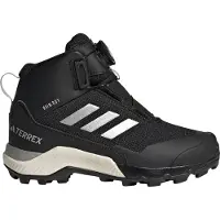 Adidas Botas 'Winter Mid BOA RAIN.RDY Hiking' cinzento-prateado / preto