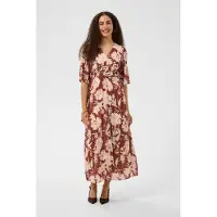 Cream Vestido 'Hailey' creme / castanho