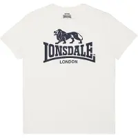 Lonsdale Camisa navy / branco