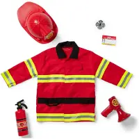 Melissa & Doug Fantasia Role Play Costume Set Fire Chief