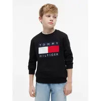 Tommy Hilfiger Sweatshirt 'Heritage' marinho / vermelho / preto / branco