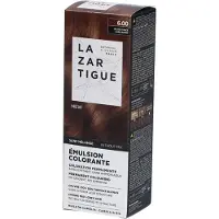 Lazartigue Emulsione Colorante, Tintura Permanente Per Capelli, 6.00 Biondo Scuro, 60 ml