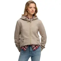 Superdry Moletom Com Fecho Essential Logo