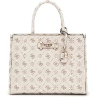 GUESS Malas de tiracolo 'Bandoulière Silia Girlfriend Sat Vanilla Logo GP989022' branco