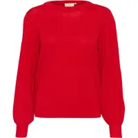 Kaffe Pullover 'Lone' vermelho rubi