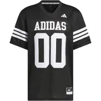 Adidas Camisola de futebol preto / branco