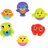 Playgro Brinquedo De Bebê Bathfriends In A Net