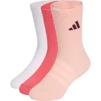 Adidas EMBALAGEM DE 3 PARES DE MEIAS DE CANO MÉDIO ACOLCHOADAS SPORTSWEAR