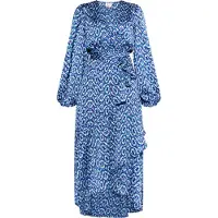 IZIA Vestido 'Iomasi' azul / roxo / branco