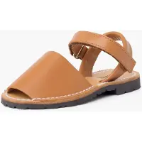 Pisamonas Sandália castanho escuro