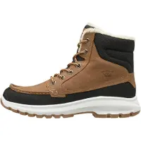 Helly Hansen para homem. 11422 Botas de couro castanhas Garibaldi (44), Preto, Plano, Cordão, Casual, Neve, Ao ar livre