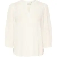 Kaffe Blusa 'KAJollia' branco lã