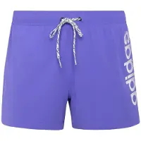 Adidas CALÇÕES DE BANHO DE MALHA ELÁSTICA COM LOGÓTIPO 3 POLEGADAS