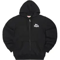 Lonsdale Casaco em moletão 'Rotherhithe' preto / branco