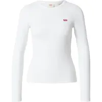 Levi's para mulher. 001J4-0003 Camiseta Hayes branco (L), Casual, Algodão, Manga comprida