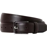 Hackett London para homem. HM4100066 Cinto de couro marrom (32), Casual, Pele