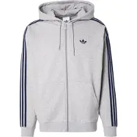Adidas Originals Casaco em moletão 'Adicolor' azul noturno / acinzentado