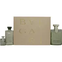 Bvlgari Conjunto Natal 2025: Pour Homme Eau de Parfum 100ml + Pour Homme Eau de Parfum Miniatura 5ml + Pour Homme Gel de duche hidratante para todos o