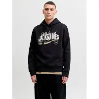 Jack & Jones Sweatshirt estuque / preto / branco