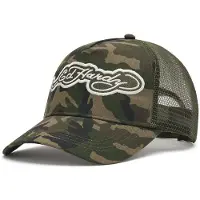 Ed Hardy Boné verde / cáqui / abe / branco