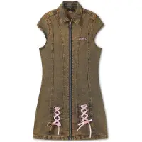 Ed Hardy Vestido bege