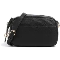 Liu Jo para mulher. AF6040-ES039 Bolsa tiracolo média preta (OSFA), Preto, Casual, Poliéster