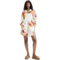 Desigual Blusa mistura de cores / branco