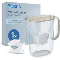Brita Filter jug Style Essential 2.4 l + 1 soft water filter - Variant: Písková