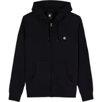 Element - Sweats - Icon Embroidery Zipped Sweatshirt Flint Black para Homem - Tamanho S - Preto