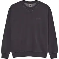 Element - Sweats - Lowcase Pigment Crew Off Black para Homem - Tamanho L - Preto