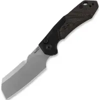 Kershaw Navalha Auto Launch 14, Stonewash, Red CF