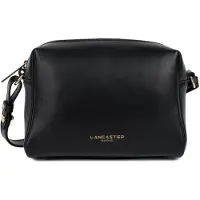 LANCASTER PARIS Mala de ombro 'Lancaster Sac trotteur Zippé Donna Cube Noir' preto