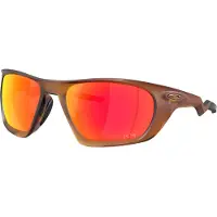 Oakley - Óculos sol - Lateralis Matte Dark Amber/Prizm Ruby para Homem - Vermelho