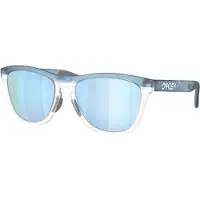 Oakley - Óculos sol - Frogskins Range XL Trans Stonewash/Prizm Deep Water Polarized para Unissexo - Azul