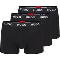 HUGO Boxers vermelho / preto / branco