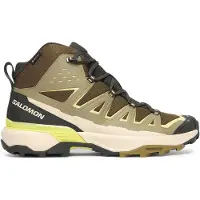 Salomon - Calçado caminhada homem - X Ultra 360 Edge Mid GTX Olvnig/A para Homem - Tamanho 42 2/3 - Verde
