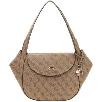 GUESS Malas de tiracolo 'Coleen Monogramme' bege