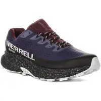 Merrell Sapato baixo 'Agility Peak 5' azul escuro / bordeaux / preto / branco