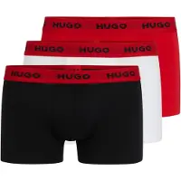 HUGO BOSS Boxers bege / vermelho / preto