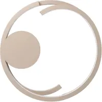 Eglo Candeeiro de teto LED MEZZOMONTE, bege, Ø 48 cm, CCT