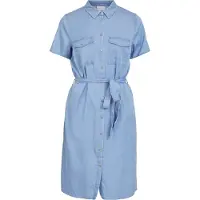 Vila Vestidos curtos VIBISTA mulheres - Azul - FR 34