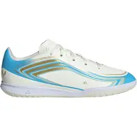 Adidas Sapatilha de desporto 'F50 Messi Club' bege claro / azul céu / ouro