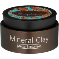 Saphira Creme de modelagem de argila mineral para cabelos 70 ml